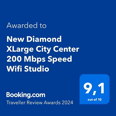 New Diamond Xlarge Center 200 Mbps Speed Wifi Apartament